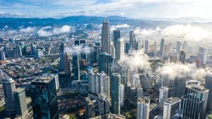 City skyline view of Kuala Lumpur