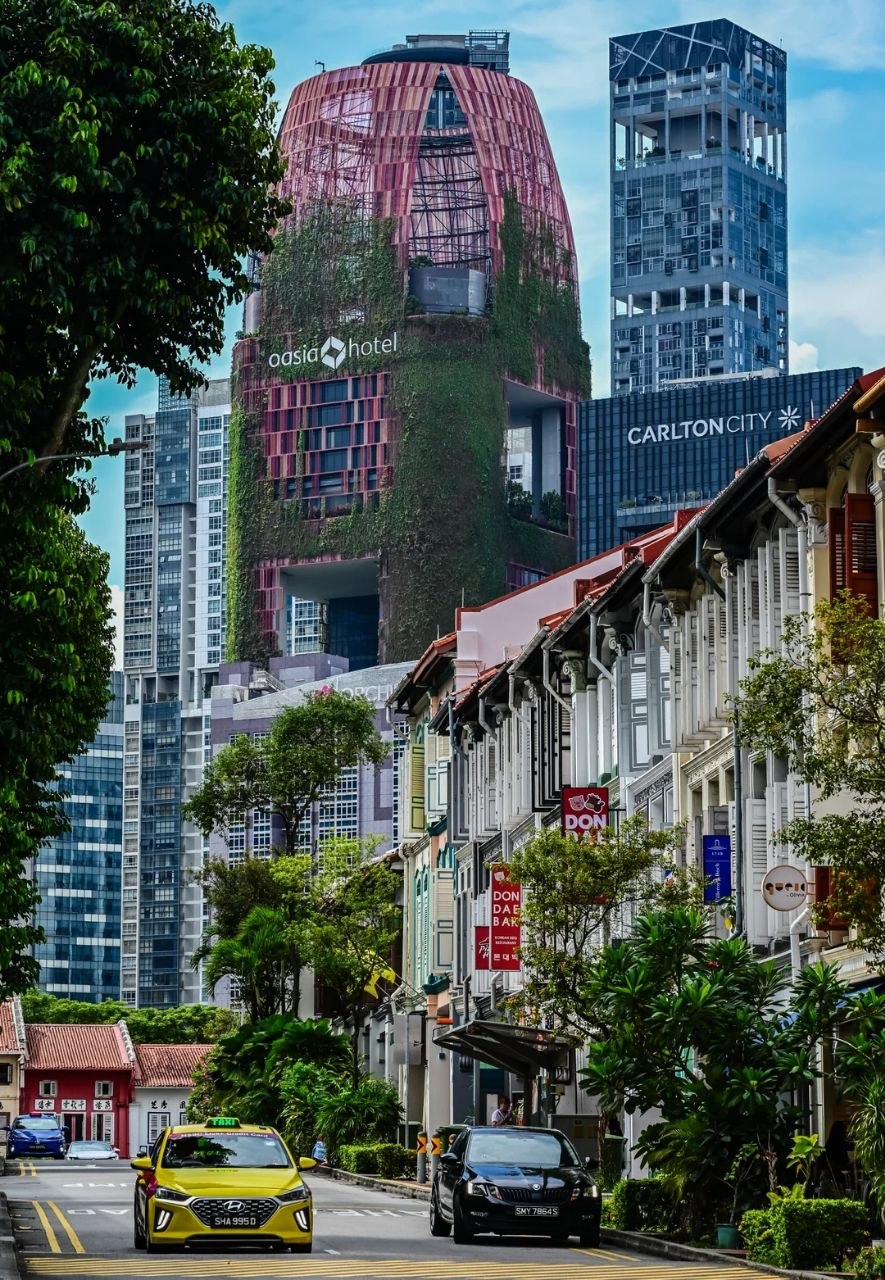 Residential buildings in Singapore