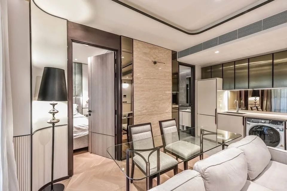 Modern condo interior in Bangkok Thailand