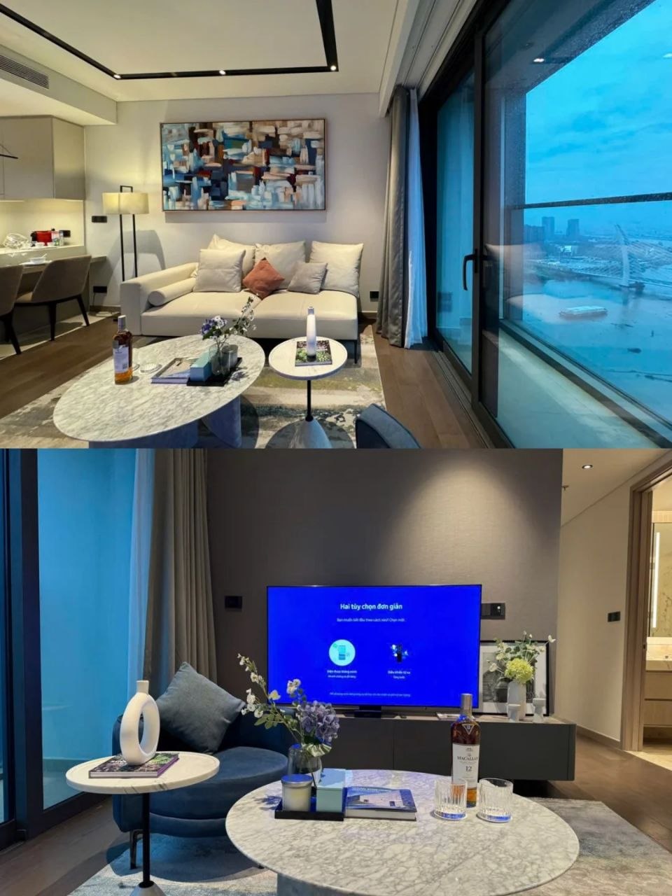 Modern apartment interior in Ho Chi Minh City for expats