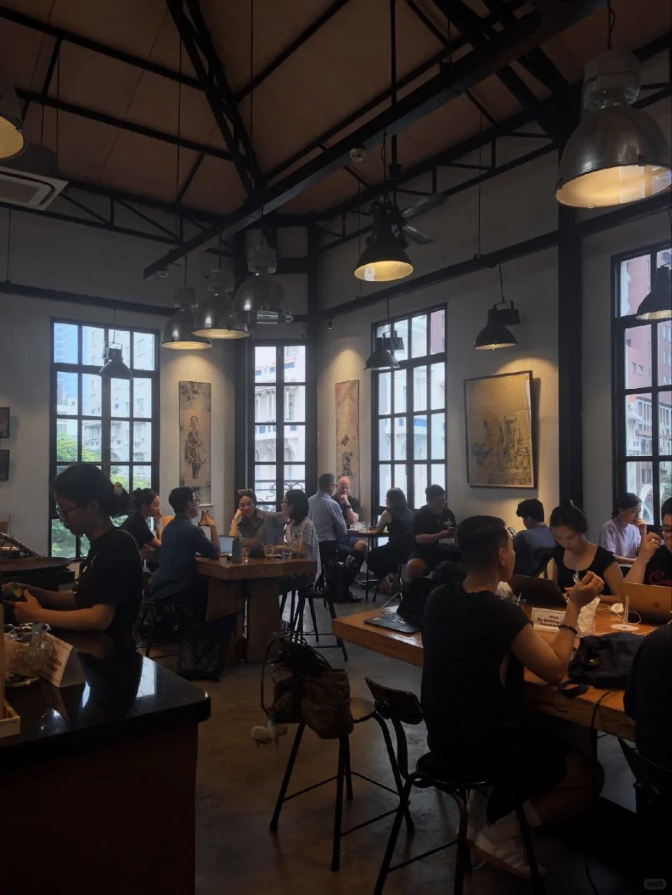 Cafe workspace for digital nomads in Ho Chi Minh City