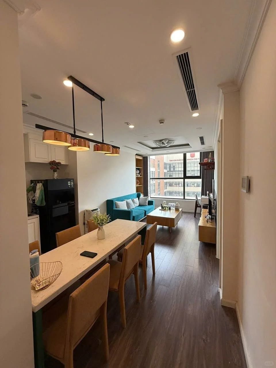 Modern apartment interior in Hanoi for expats