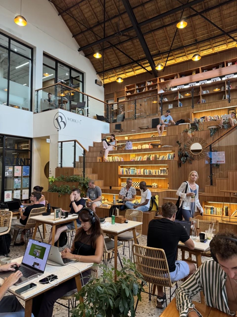 Coworking space for digital nomads in Canggu Bali